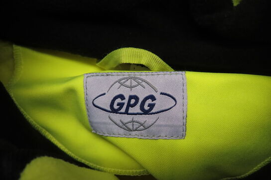 Kasse med softshell jakker i gul STR: XXL