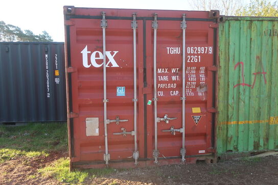 20" container med indhold