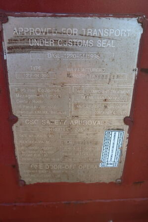 20" container med indhold