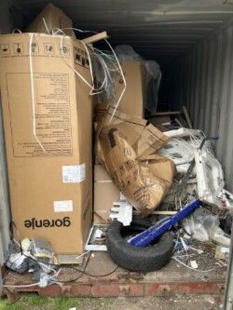 20" container med indhold