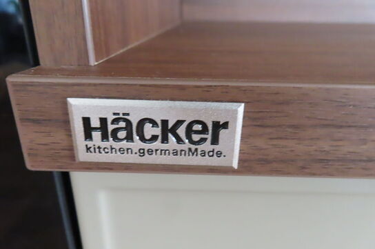 Køkken uden hårdehvidevarer HÄCKER