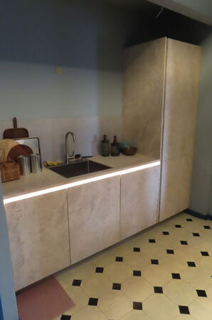 Køkken uden hårdehvidevarer HÄCKER