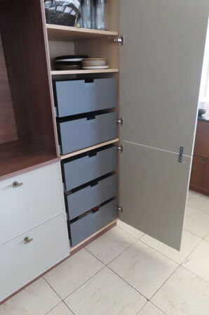 Køkken uden hårdehvidevarer HÄCKER