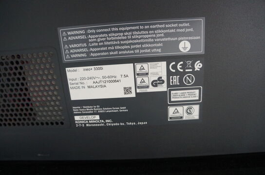 Printer inkl. Sidebord