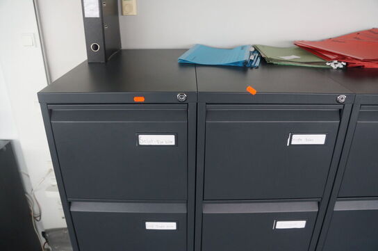 2 stk. Arkivskabe BISLEY