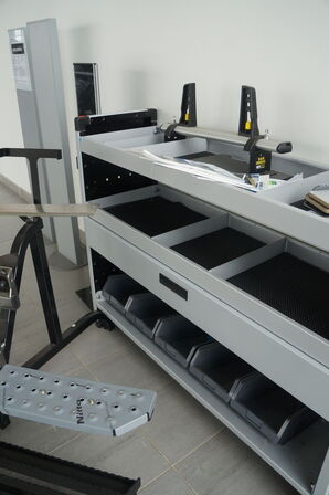 Bilreol inkl. Trin til Lastbil