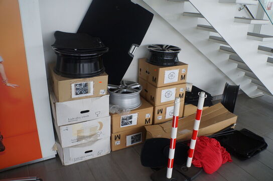 Diverse fælge, m.v.