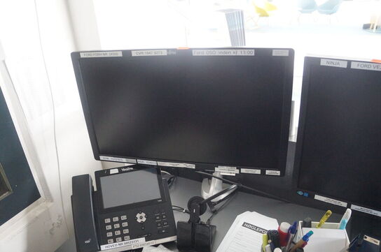 Tastatur, telefon, m.v.