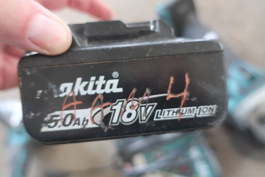 Akku. Vinkelsliber og boremaskine MAKITA