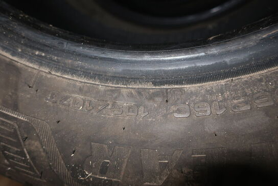 4 stk. dæk GOODYEAR 215/65R/16C