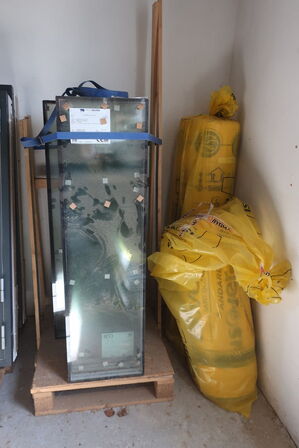 Vinduesglas & isoleringsmateriale