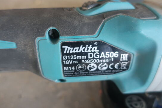 Akku. Vinkelsliber og boremaskine MAKITA