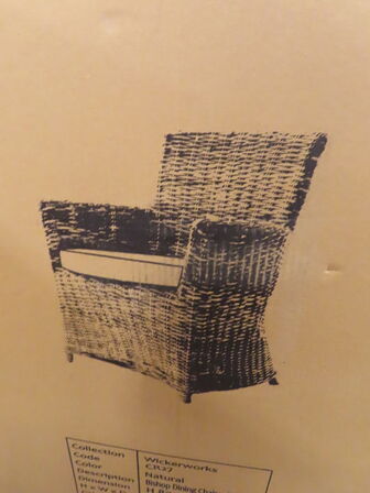 2 stk. Stol BISHOP inkl. Hynde 