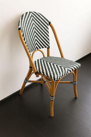 48 stk. Franskinspirerede caféstole Grøn/hvid