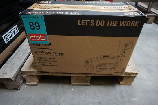 CAT 135-VE54 1800PSI højtryksrenser 135 bar 