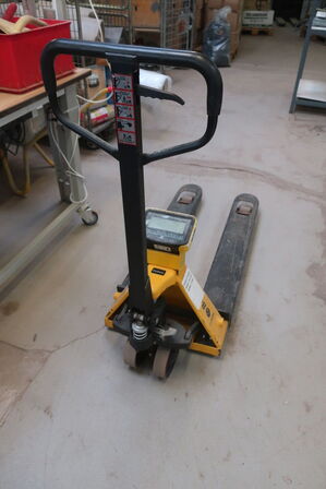 Palleløfter m. vægt BAXTRAN 2000 kg