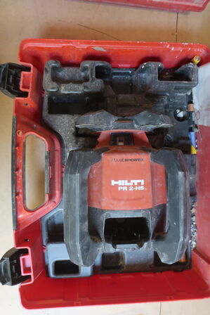 Rotationslaser (akku) HILTI PR 2-HS inkl. trefod
