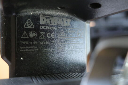 Akkuværktøj DEWALT krydslinjelaser & skruemaskine inkl. lader og batteri