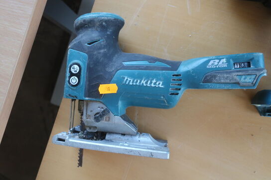 Akkuværktøj MAKITA stiksav, nøgler m.v. inkl. lader og ét batteri