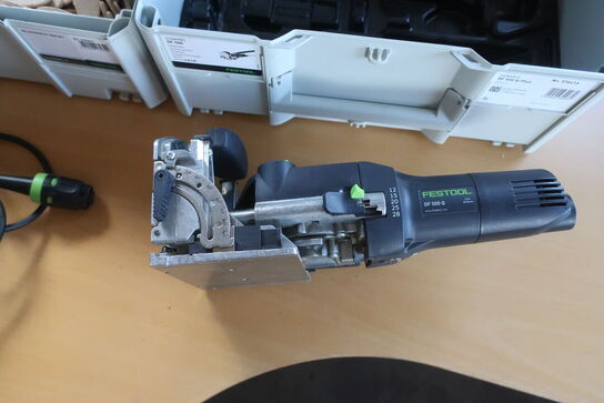 Samlingsfræser FESTOOL DOMINO DF 500 m. tilbehør