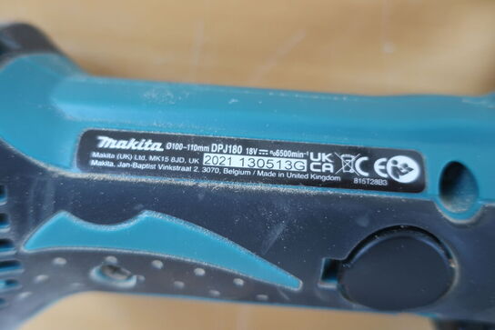 Akkuværktøj MAKITA universalfræser m.v. inkl. lader og ét batteri