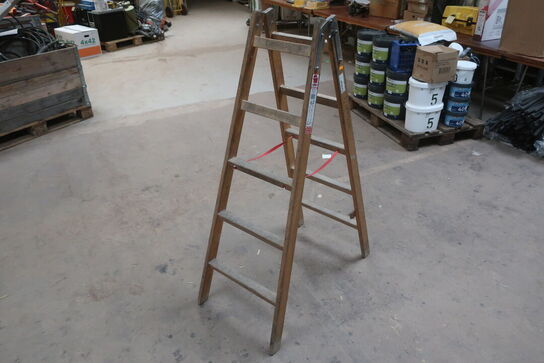 Træwienerstige 5 trin JUMBO