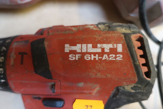 Akkuværktøj HILTI inkl. 3 batterier og oplader