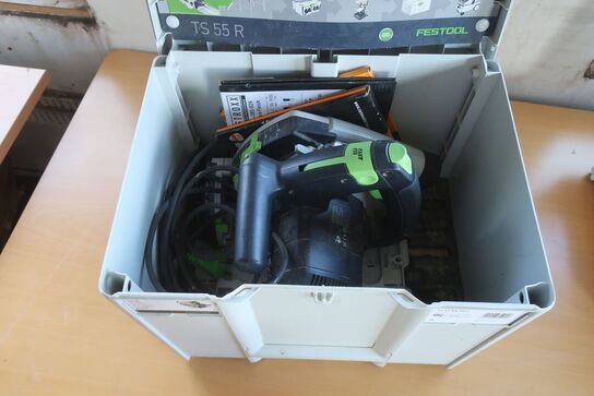 Dyksav FESTOOL TS 55 R inkl. 1400 mm føringsskinne