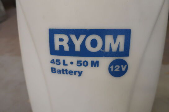 Giftsprøjte RYOM 45L m. elektrisk pumpe