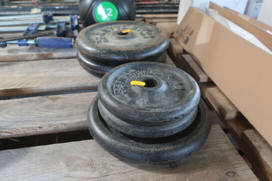 Vægtstkiver KETTLER og kettlebell 12 kg
