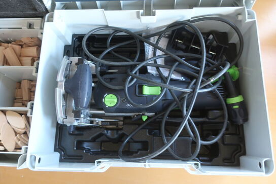 Samlingsfræser FESTOOL DOMINO DF 500 m. tilbehør