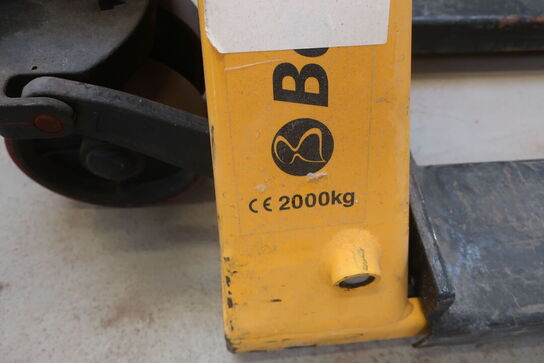 Palleløfter m. vægt BAXTRAN 2000 kg