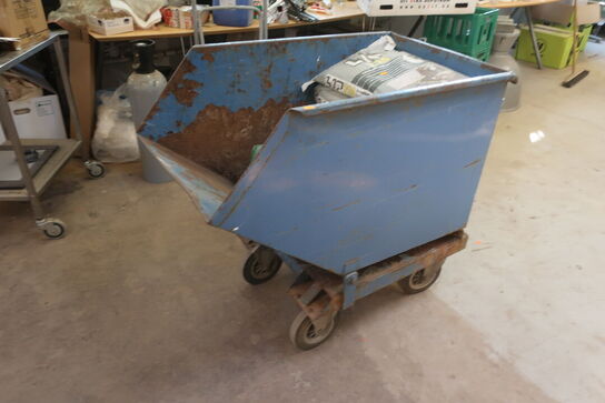 Tipcontainer på hjul