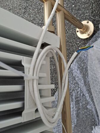 Retro Guld Vintage Håndklædetørrer ELEKTRISK