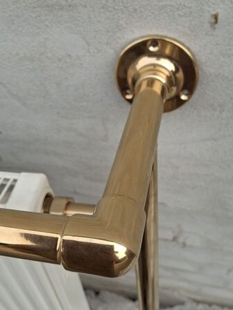 Retro Guld Vintage Håndklædetørrer ELEKTRISK