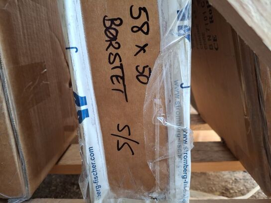 Ny Terano børstet rustfrit stål, 580 x 500