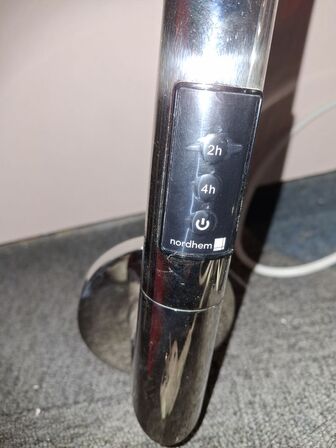 Nordhem Krom håndklædetørre 168cms