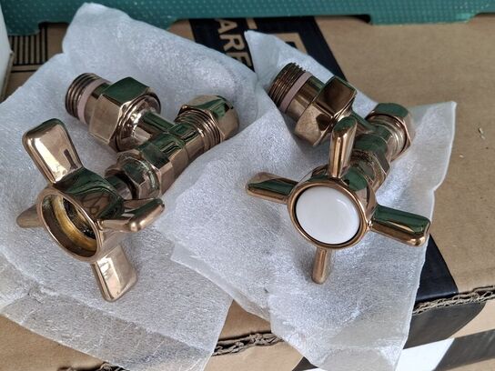 Retro Guld Vintage Håndklædetørrer ELEKTRISK