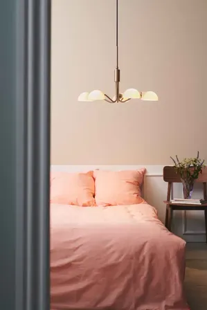 Halo design kjøbenhavn lysekrone antique messing ø50 cm(ubrugt)