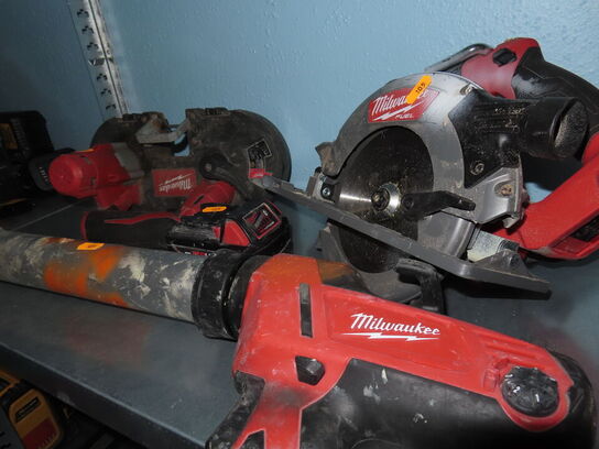 Fugepostil, Rundsav, Båndsav - MILWAUKEE