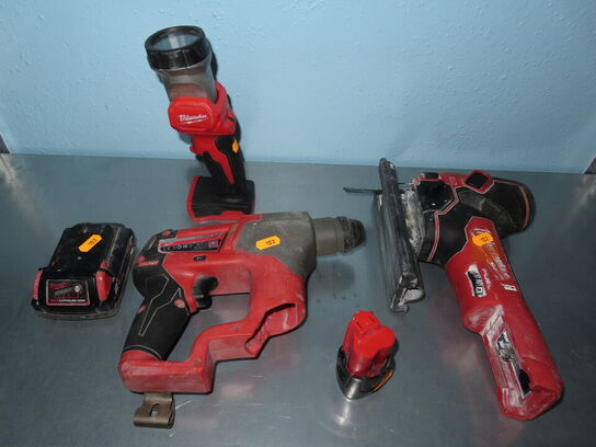 Stiksav, Boremakskine, Lygte - MILWAUKEE