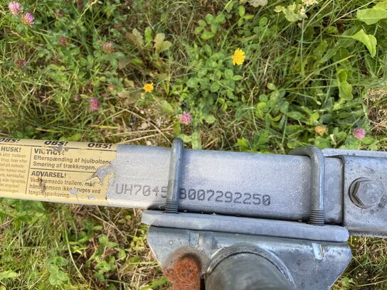 Båd NORMA 400 inkl. Bådtrailer, Papirer bortkommet Stel nr: UH7045B007292250