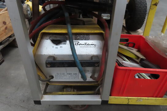 Rullevogn inkl. Diverse værktøj