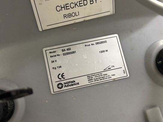 Gulvvasker NILFISK BA 450