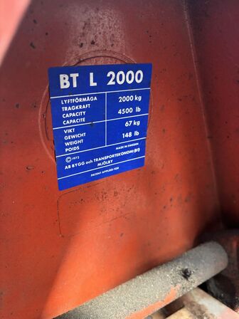 Palleløfter BT