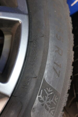 4 stk. dæk med fælge til MAZDA 6