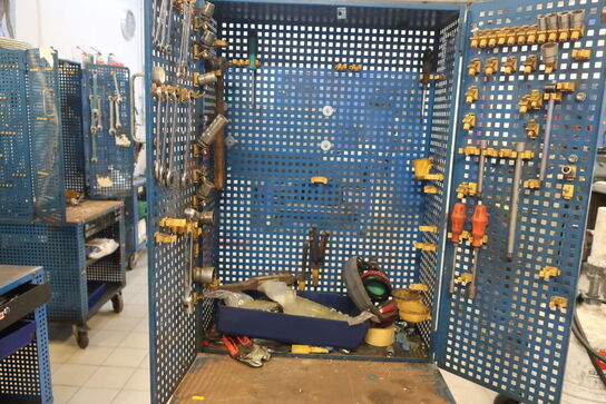 Værkstedsvogn med indhold