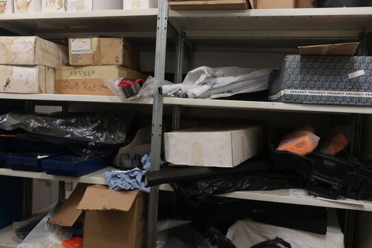 Indhold i rum, undtaget dækreol og dæk/fælge