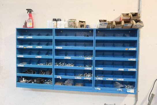 3 stk. sortimentreoler med indhold