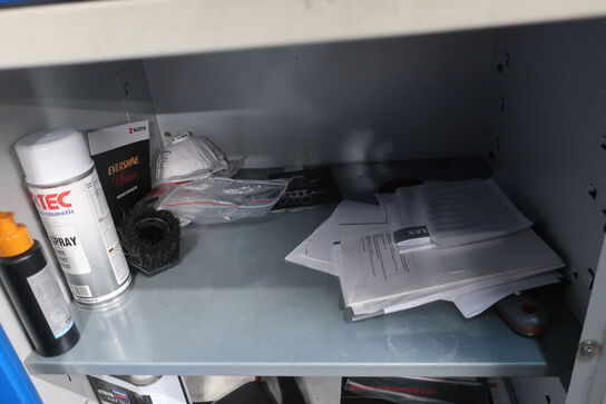 Værkstedsvogn med indhold